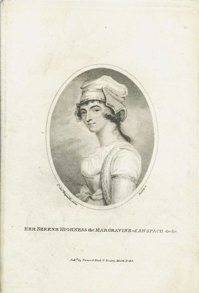 Lady Craven, die spätere Markgräfin von Ansbach-Bayreuth